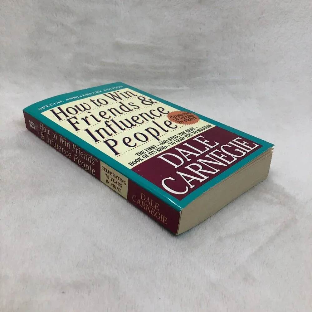 How to Win Friends & Influence People by Dale Carnegie Paperback Book - Picture 2 of 4